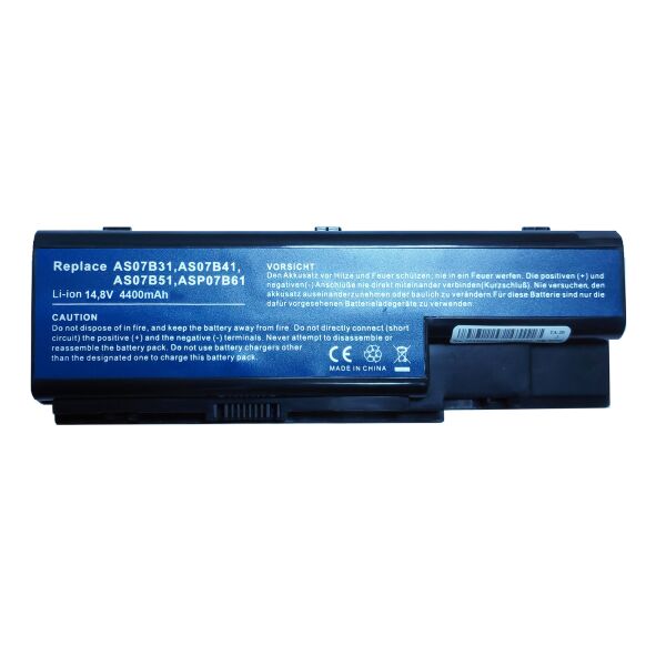 

Аккумулятор для ноутбука Acer 4400мАч 14,4В-14,8В AS07B31, AS07B32, AS07B41, AS07B42, AS07B51, AS07B52