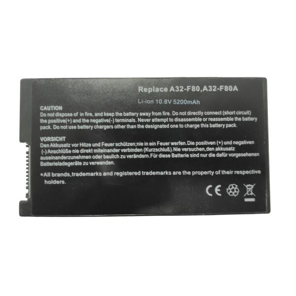 

Аккумулятор для ноутбука Asus 5200мАч A32-F80, A32-F80A, A32-F80H, Asus F50, Asus F80