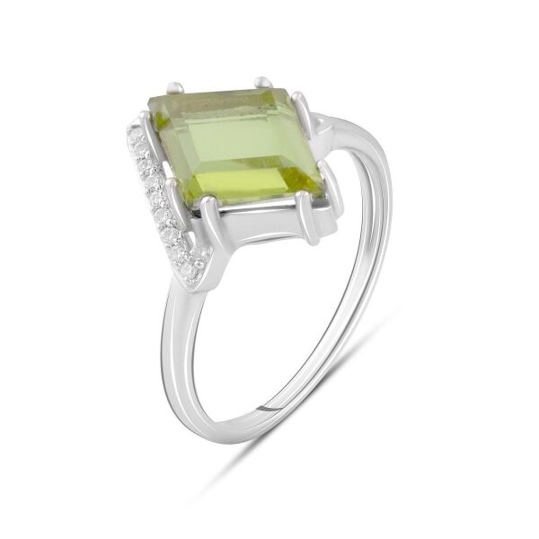 

Серебряное кольцо GS с Султанит султанитом 3.188ct (2091370) 18.5 размер