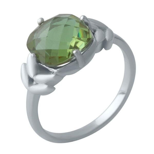 

Серебряное кольцо GS с Султанит султанитом 3.425ct (2007494) 18.5 размер