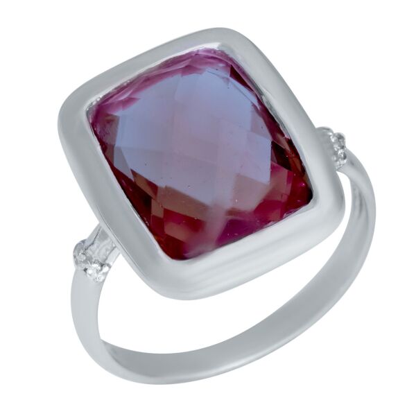 

Серебряное кольцо GS с Султанит султанитом 5.98ct (1948491) 19 размер