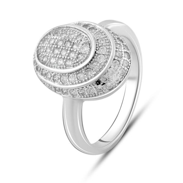 

Серебряное кольцо GS с фианитами (2079828) 16.5 размер
