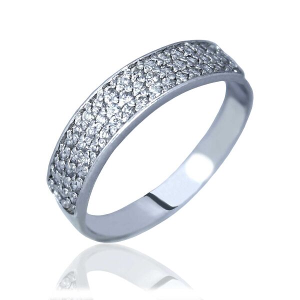 

Серебряное кольцо женское с фианитами 3212308401