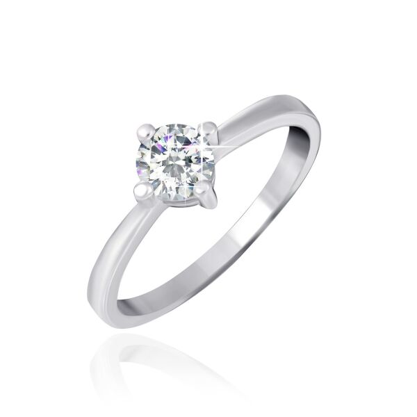 

Серебряное кольцо с фианитом К2Ф/775 - 17