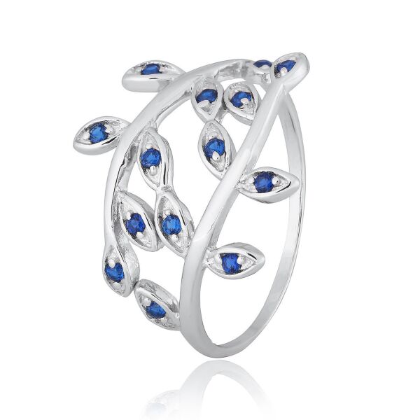 

Серебряное кольцо с фианитом К2ФС/369 - 20