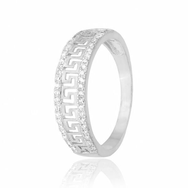 

Серебряное кольцо с фианитом КК2Ф/236 - 18,5