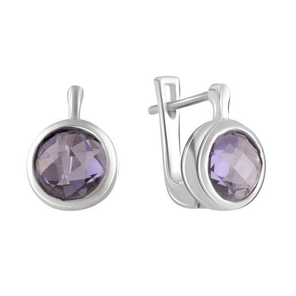 

Серебряные серьги GS с александритом 6.217ct (1766347)