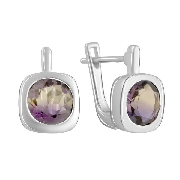 

Серебряные серьги GS с аметрином nano 3.4ct (2088776)