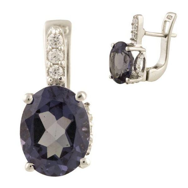 

Серебряные серьги GS с натуральным аметистом 4.742ct (0866130)