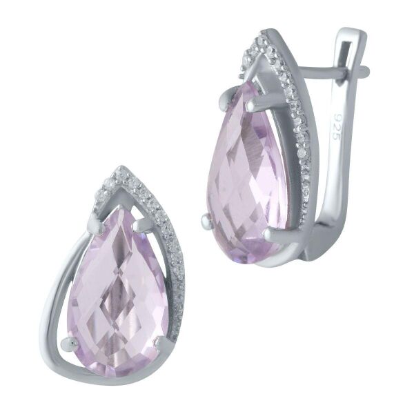 

Серебряные серьги GS с натуральным аметистом 9.32ct (2020622)