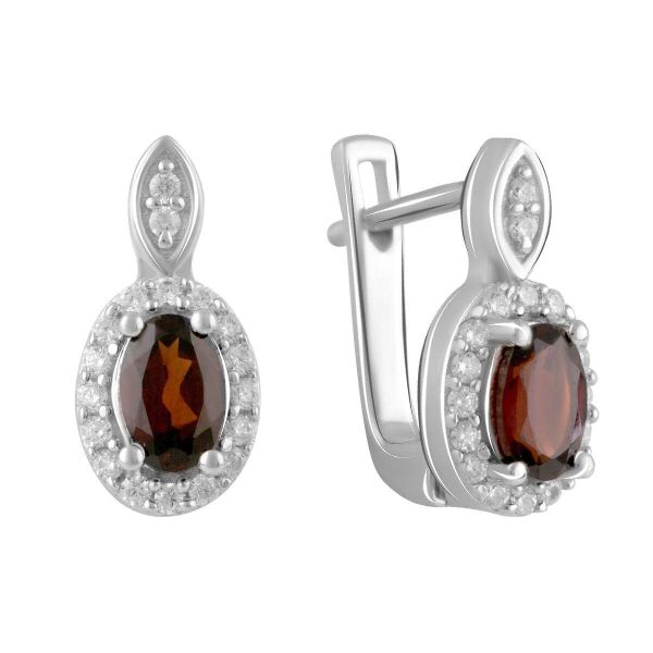 

Серебряные серьги GS с натуральным гранатом 1.15ct (2084716)