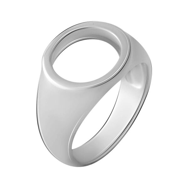 

Серебряное кольцо GS без камней (2067863) 16.5 размер
