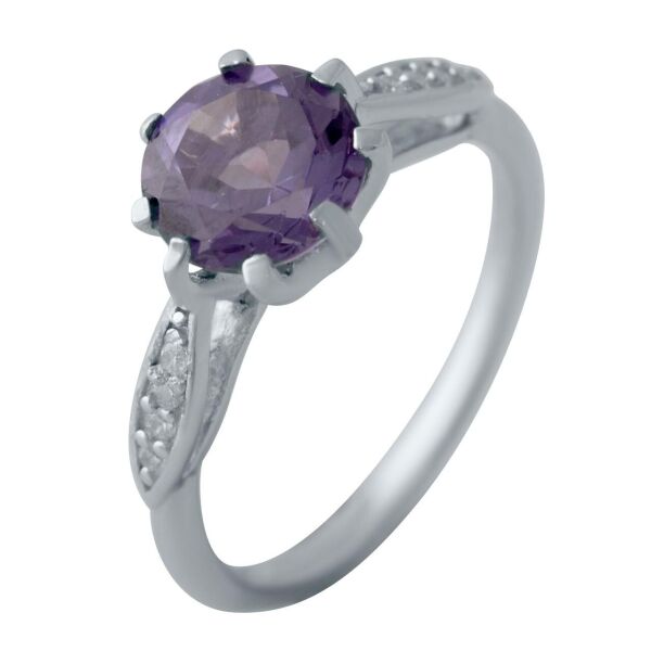 

Серебряное кольцо GS с александритом 2.508ct (2043362) 18 размер