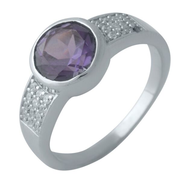 

Серебряное кольцо GS с александритом 2.664ct (2002420) 17 размер