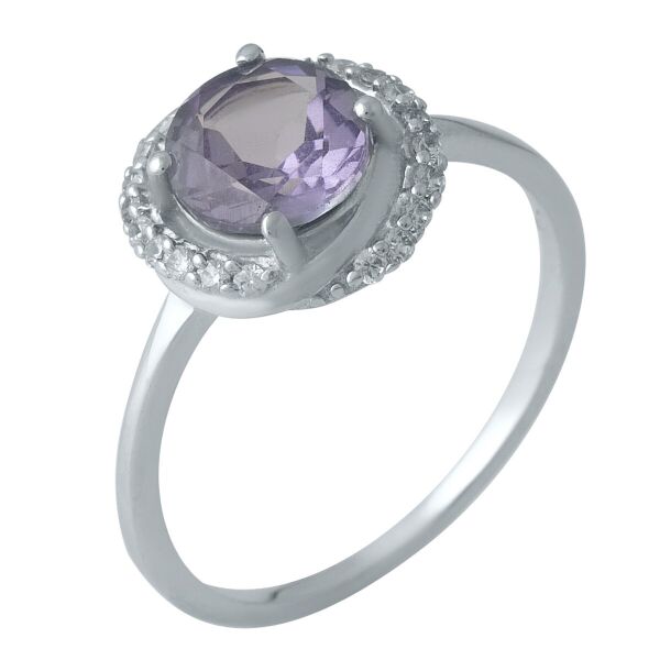 

Серебряное кольцо GS с александритом 2ct (1989180) 18.5 размер
