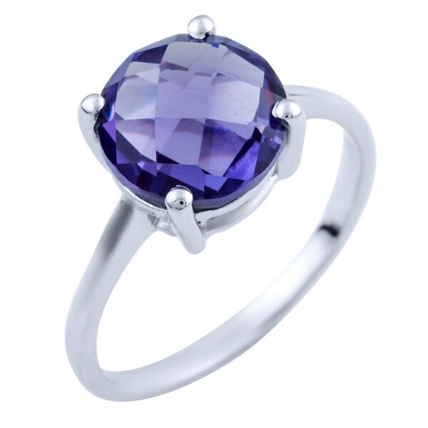 

Серебряное кольцо GS с александритом 4.383ct (1825518) 17.5 размер