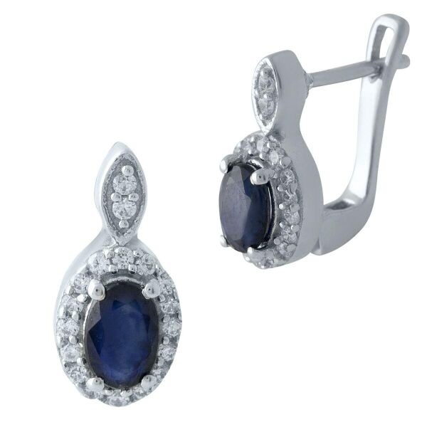 

Серебряные серьги GS с натуральным сапфиром 1.038ct (1971284)