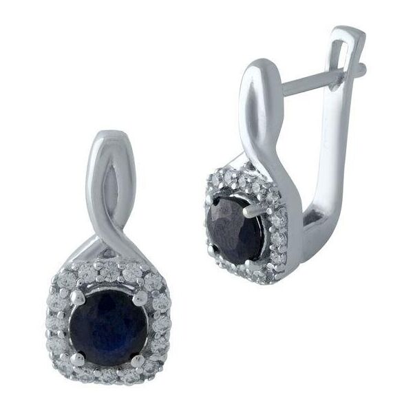

Серебряные серьги GS с натуральным сапфиром 1.467ct (1971338)