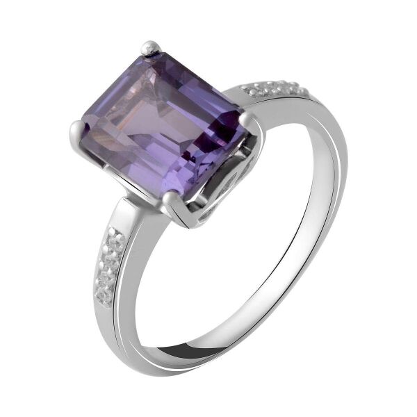 

Серебряное кольцо GS с александритом 4.87ct (2050261) 17 размер