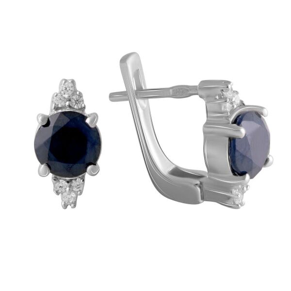 

Серебряные серьги GS с натуральным сапфиром 3.2ct (1651582)