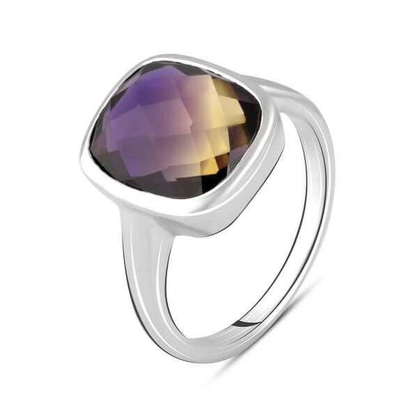 

Серебряное кольцо GS с аметрином nano 4.583ct (2088721) 17.5 размер