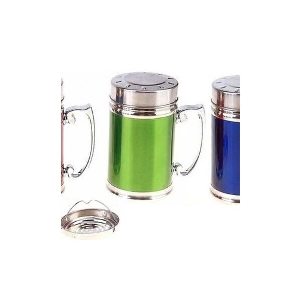 

Термокружка нержавеющая круглая разных цветов V 280 мл (шт)