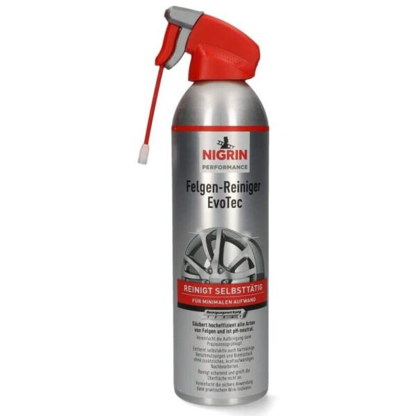 

NIGRIN Performance Felgen-Reiniger EvoTec Aerosol пенный очиститель дисков с индикатором (Германия) 500 мл