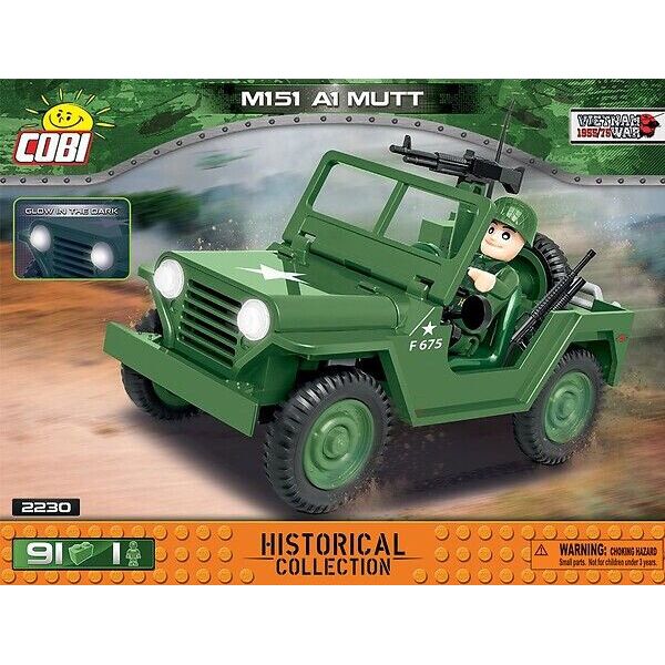 

Обучающий конструктор M151 A1 MUTT COBI 2230