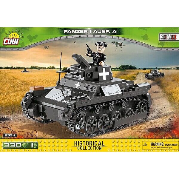 

Обучающий конструктор Panzer I Ausf. A - німецький легкий танк СОВІ 2534