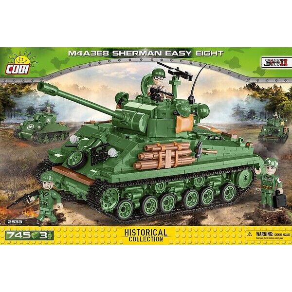 

Обучающий конструктор M4A3E8 Sherman Easy Eight СОВІ 2533