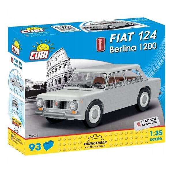 

Обучающий конструктор COBI 24521 FIAT 124 BERLINA 1200