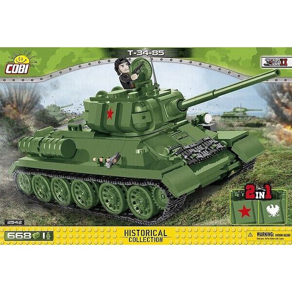 

Обучающий конструктор T-34/85 СОВІ 2542