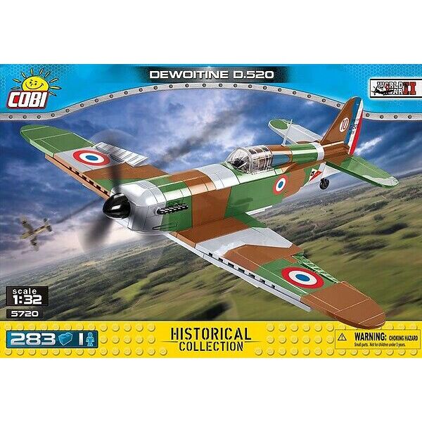 

Обучающий конструктор Dewoitine D.520 СОВІ 5720