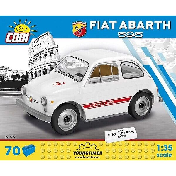 

Обучающий конструктор 1965 Fiat Abarth 595 СОВІ 24524
