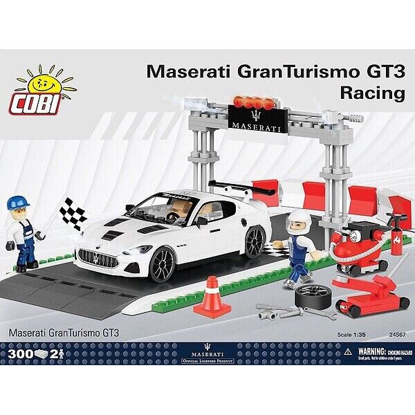 

Обучающий конструктор Maserati GranTurismo GT3 Racing СОВІ 24567