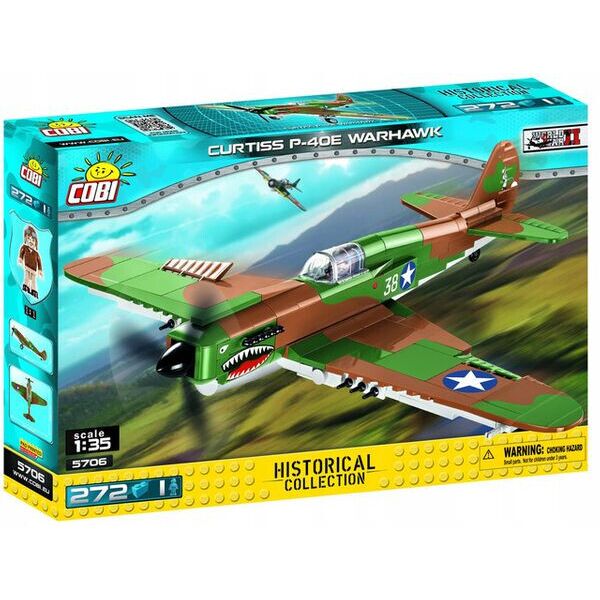 

Обучающий конструктор Истребитель CURTISS P-40E WARHAWK COBI5706