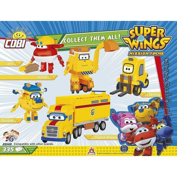 

Обучающий конструктор Remi 335 kl. Super Wings СОВІ 25149