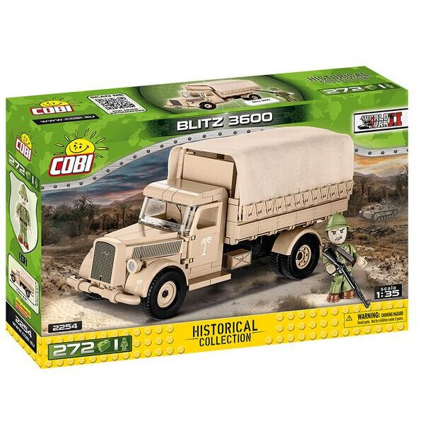 

Обучающий конструктор COBI Opel Blitz 3600: 2254