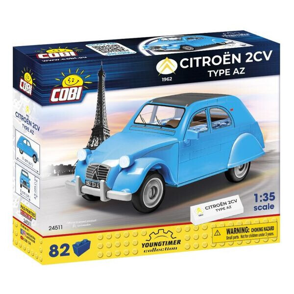 

Обучающий конструктор COBI 24511 youngtimer citroen 2cv тип az