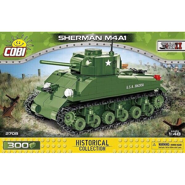 

Обучающий конструктор Sherman M4A1 СОВІ 2708