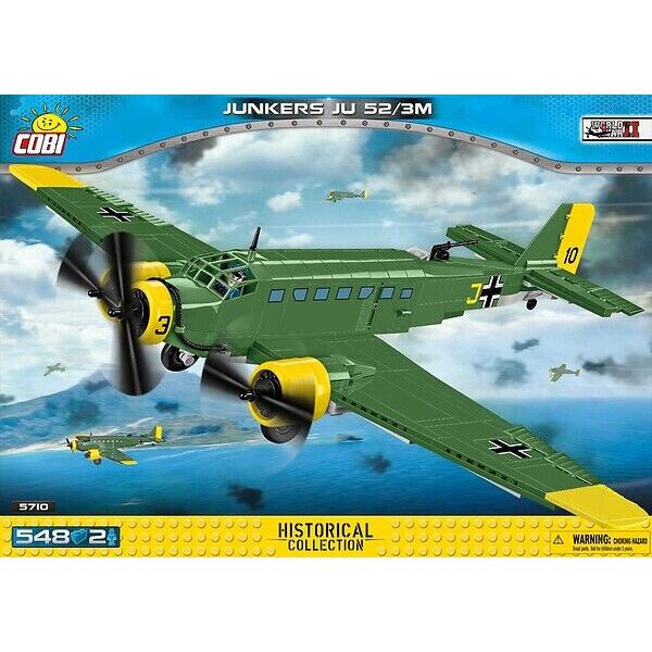 

Обучающий конструктор Junkers Ju52/3m СОВІ 5710