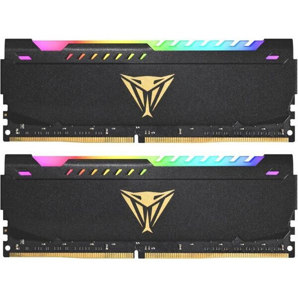 

PATRIOT 16 GB (2x8GB) DDR4 3200 MHz Viper Steel RGB (PVSR416G320C8K)