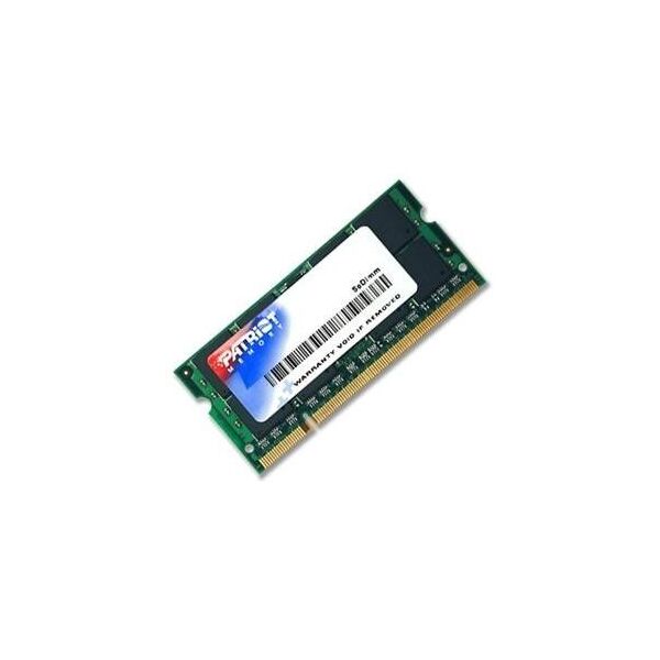 

PATRIOT 2 GB SO-DIMM DDR2 800 MHz (PSD22G8002S)