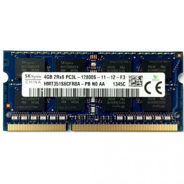 

SK hynix 4 GB SO-DIMM DDR3L 1600 MHz (HMT351S6CFR8A-PB)