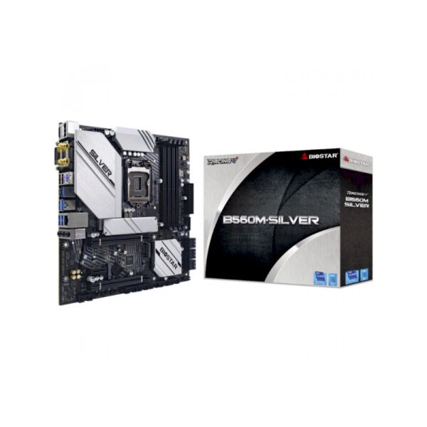 

Материнская плата Biostar B560M-Silver