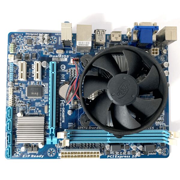 

Материнская плата Gigabyte GA-H61M-HD2, 1155, DDR3 - Процессор G620 - Кулер 5318 "Refurbished"