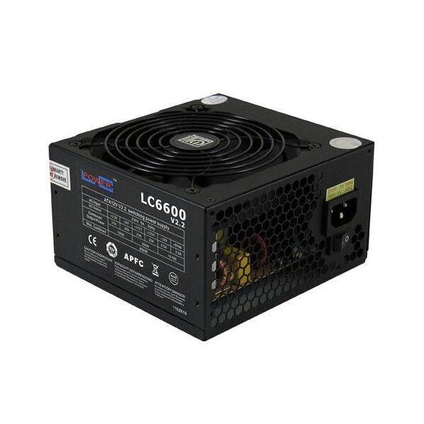 

Блок питания LC Power LC6600 Gp2 v.2.3, 600W, ATX 5566 "Refurbished"