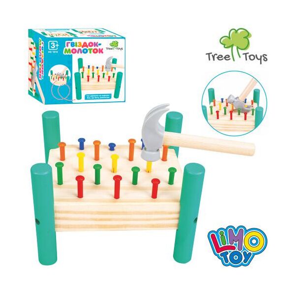 

Деревянная игрушка Стучалка Tree Toys MD 1818
