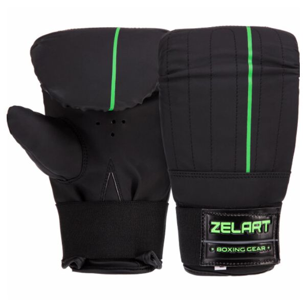 

Снарядные перчатки ZELART VL-3086 размер XL черный-салатовый