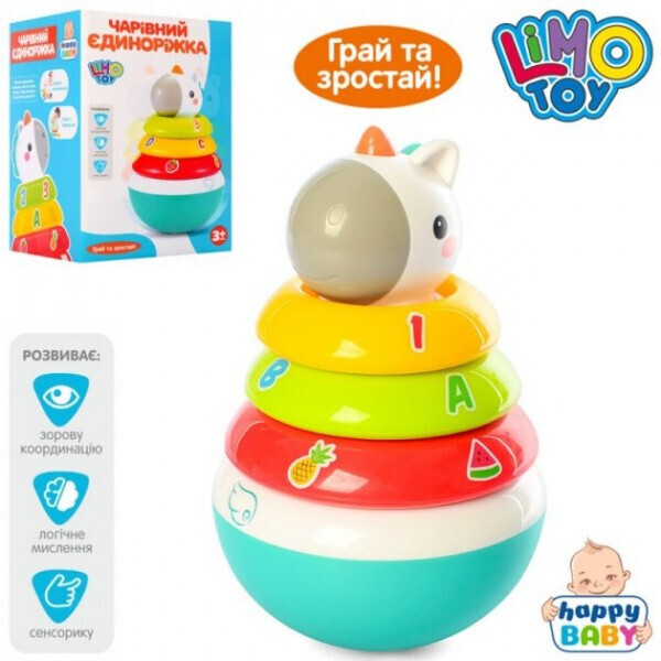 

Неваляшка LIMO TOY 3136 Единорог